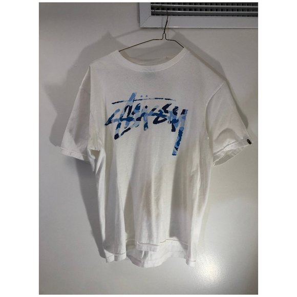 Vintage Stüssy x Bape 30th Anniversary Shirt XS - Picture 1 of 6